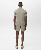 Mango Men's Coolmax Slim-Fit Polo Shirt