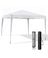 10 x 10 Feet Outdoor Pop-up Patio Canopy for Beach and Camp