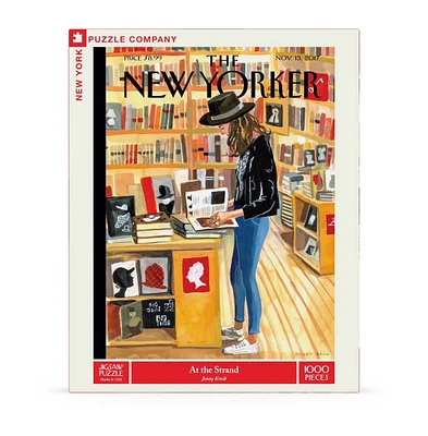 New York Puzzle Company At the Strand 1000 Piece Puzzle