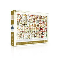 New York Puzzle Company Mushrooms Champignons 1000 Piece Puzzle