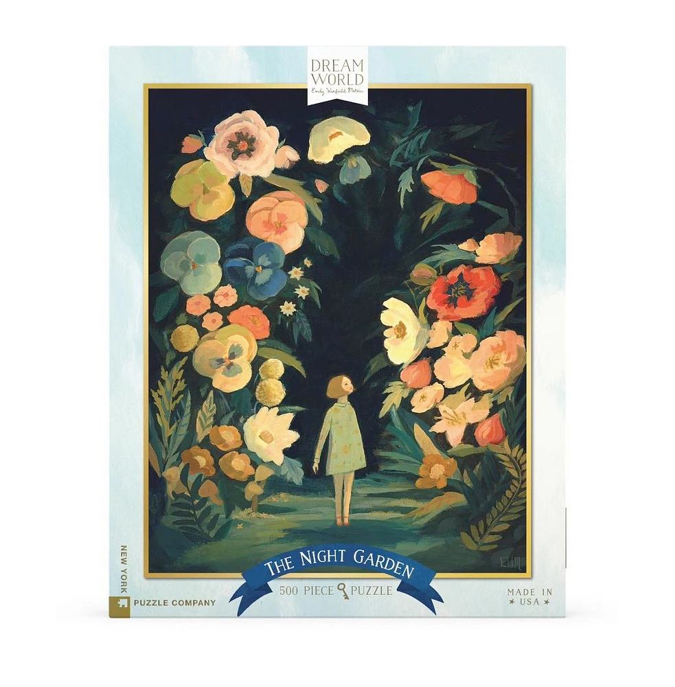 New York Puzzle Company The Night Garden 500 Piece Puzzle