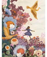 New York Puzzle Company Among Flowers 500 Piece Puzzle