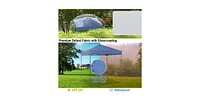 6.6 x 6.6 Feet Outdoor Pop-up Canopy Tent with Upf 50+ Sun Protection