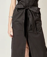 English Factory Women's Cotton Collared Button Dress