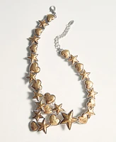 Mango Women's Combined-Shape Necklace