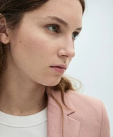 Mango Women's Fitted Suit Jacket