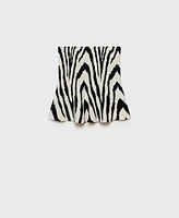 Mango Women's Strapless Knitted Top
