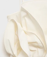 Mango Women's Maxi Ruffle Top