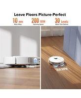 Roborock Qrevo Curv 5A1 Robot Vacuum and Mop with Zero-Tangling Design, FlexiArm Tech & Hands-Free Dock, Auto Mop Lifting, Pet Friendly