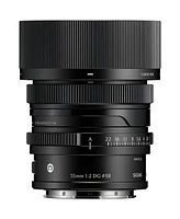 Sigma 35mm f/2 Dg Contemporary Lens for L Mount, Black