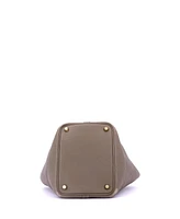Pre-Owned Hermes Pm Picotin Lock Bag Clemence