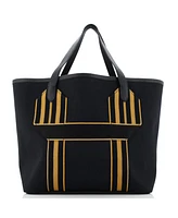 Pre-Owned Hermes Pursangle Tote Canvas with Leather