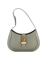 Pre-Owned Versace Small Greca Goddess Hobo Bag Leather