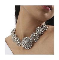 Sohi Stellar Sparkle Statement Necklace