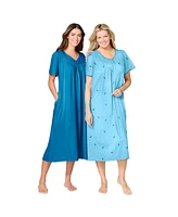 Only Necessities Women's 2-Pack Bib Gown