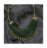 Sohi Bead-Layered Jewellery Set