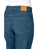 Nelle Atelier Petite The Maddy Relaxed Straight Leg Jean