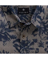 Vustra Men's Maui Oasis Printed Linen Shirt