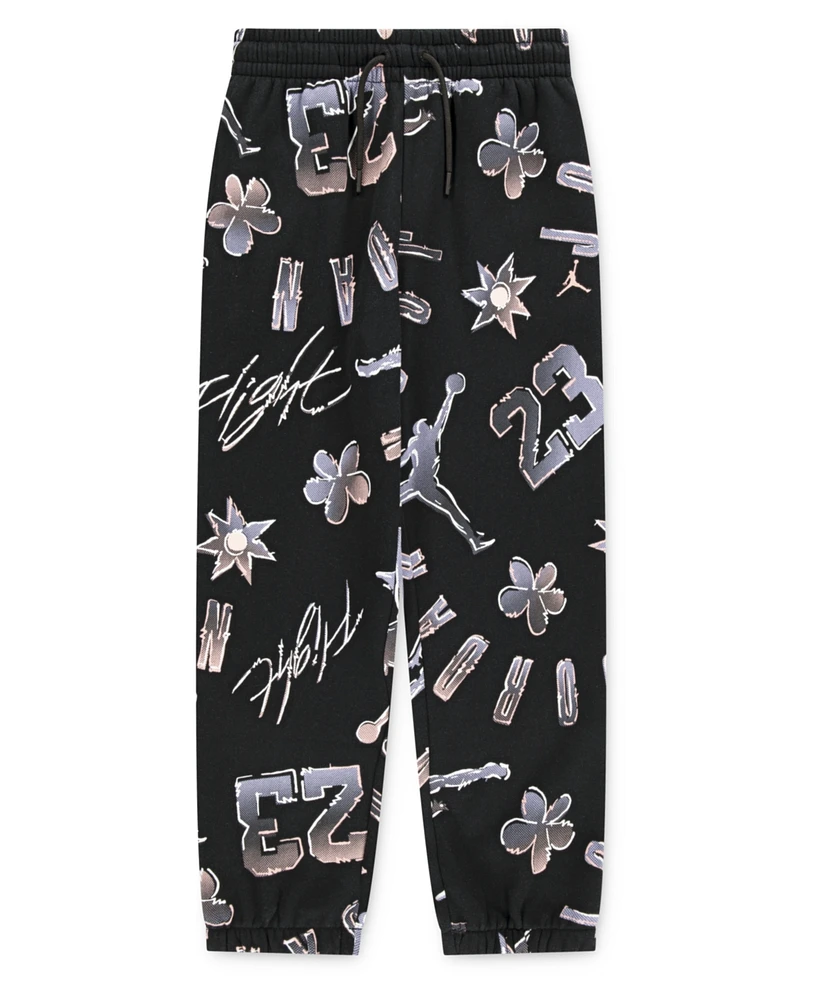 Jordan Big Girls 23 Throwback Fleece Pants