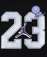 Jordan Big Girls Blue Jeans and Bling T-Shirt