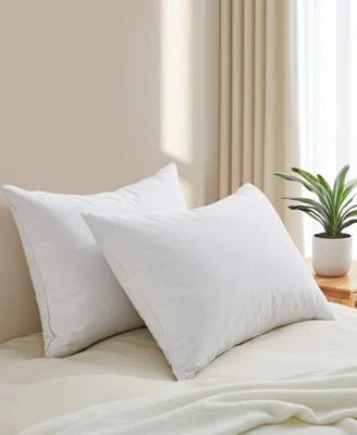 Unikome 100 Cotton Goose Down Feather 2 Pack Pillows