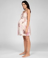 Seraphine Women's Maternity Woven Print Nightie