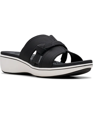 Clarks Cloudsteppers Women's Breeze Rae Mia Slip-On Flat Sandals