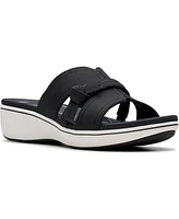 Clarks Cloudsteppers Women's Breeze Rae Mia Slip-On Flat Sandals