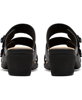 Clarks Collection Women's Emily2 Adella Block Heel Sandals