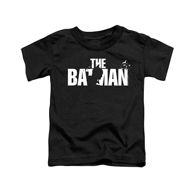 Batman Toddler Girls The Baby-Girls Silhouette Title Short Sleeve Tee / T-Shirt