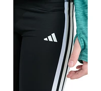 adidas Big Girls Long-Sleeve Hooded Melange Top