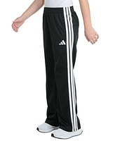 adidas Big Girls Elastic-Waistband Tricot Wide-Leg Pants