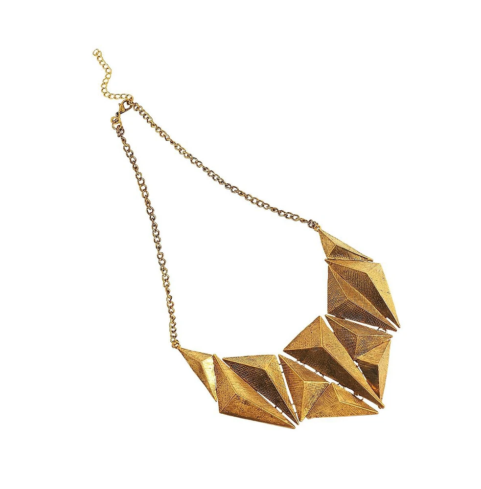 Sohi Geometric Statement Necklace