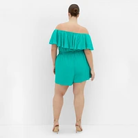 City Chic Plus Serene Playsuit