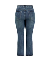 City Chic Plus Harley Fit Amira Straight Jean