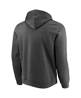 Fanatics Men's Heather Charcoal San Diego Padres Big Gamer Full-Zip Hoodie