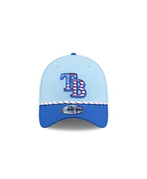 New Era Men's Light Blue/Blue Tampa Bay Rays 2025 Fourth of July 39THIRTY Flex Hat
