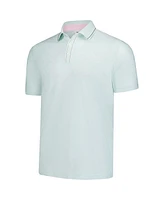 Puma Men's Mint Arnold Palmer Tipped Jacquard Polo Shirt
