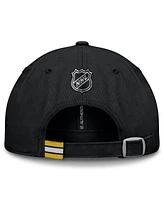 Fanatics Men's Black Boston Bruins Authentic Pro Prime Adjustable Hat