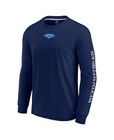 Fanatics Men's Navy New Orleans Pelicans Elements Strive Long Sleeve T-Shirt