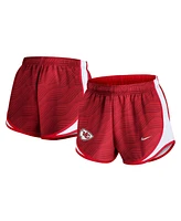 Nike Women's Red Kansas City Chiefs Tempo Performance Shorts