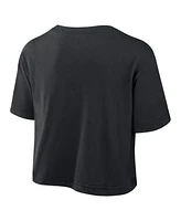 Nike Women's Black Oregon Ducks Athletic Prep Arch Performance Cropped T-Shirt