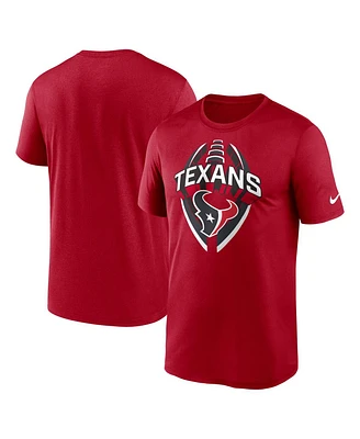 Nike Men's Red Houston Texans Legend Icon Performance T-Shirt