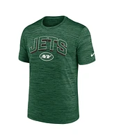 Nike Men's Green New York Jets Velocity Performance T-Shirt