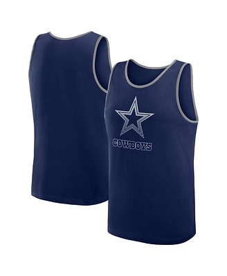 Logo Athletic Men's Navy Dallas Cowboys Unmatched Success Tank Top