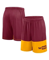 Logo Athletic Men's Burgundy Washington Commanders Best of the Shorts