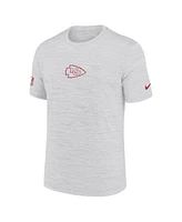 Nike Men's Ash Kansas City Chiefs Sideline Velocity Performance T-Shirt