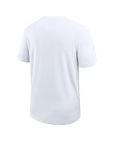 Nike Men's White Texas Longhorns 2025 Sideline Uv Performance Coach T-Shirt