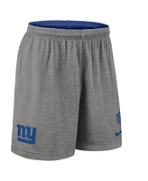Nike Men's Royal New York Giants Sideline Reversible Performance Shorts