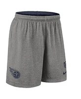 Nike Men's Navy Tennessee Titans Sideline Reversible Performance Shorts